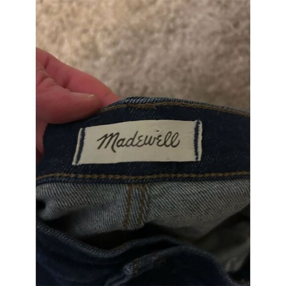 Madewell Women's Mid-Rise Skinny Jeans Blue Size 31 Dark Wash - Picture 4 of 8